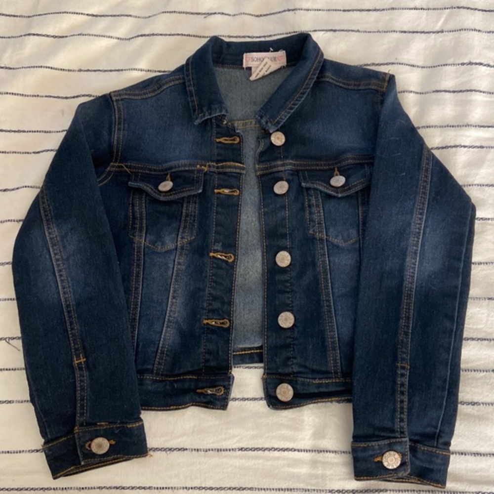 Dark jean jacket
